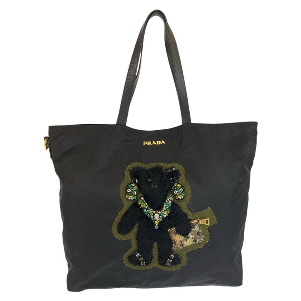 Prada Teddy Bear Tessuto Tote